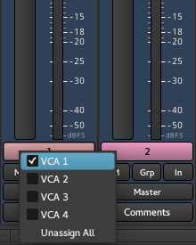 Connecting to a VCA